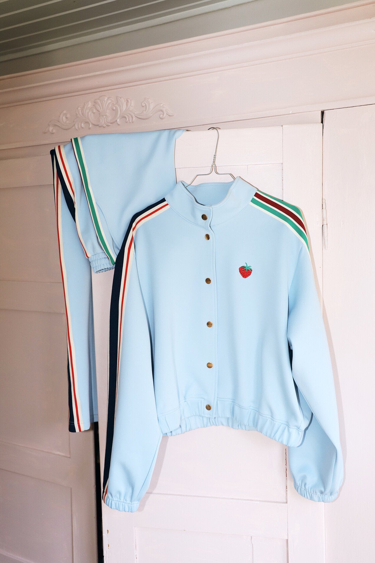 Brooklynn kort jakke - 22 Light Blue